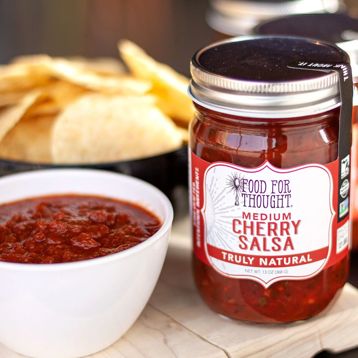 Truly Natural Medium Cherry Salsa - Image 3