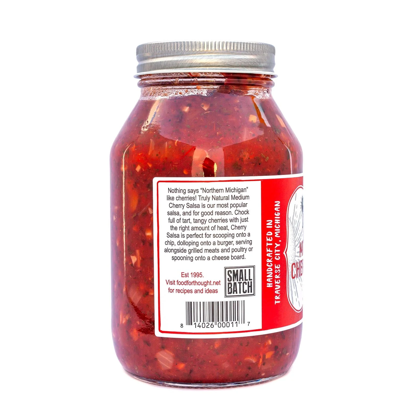 Truly Natural Medium Cherry Salsa - 32 oz jar - Image 3